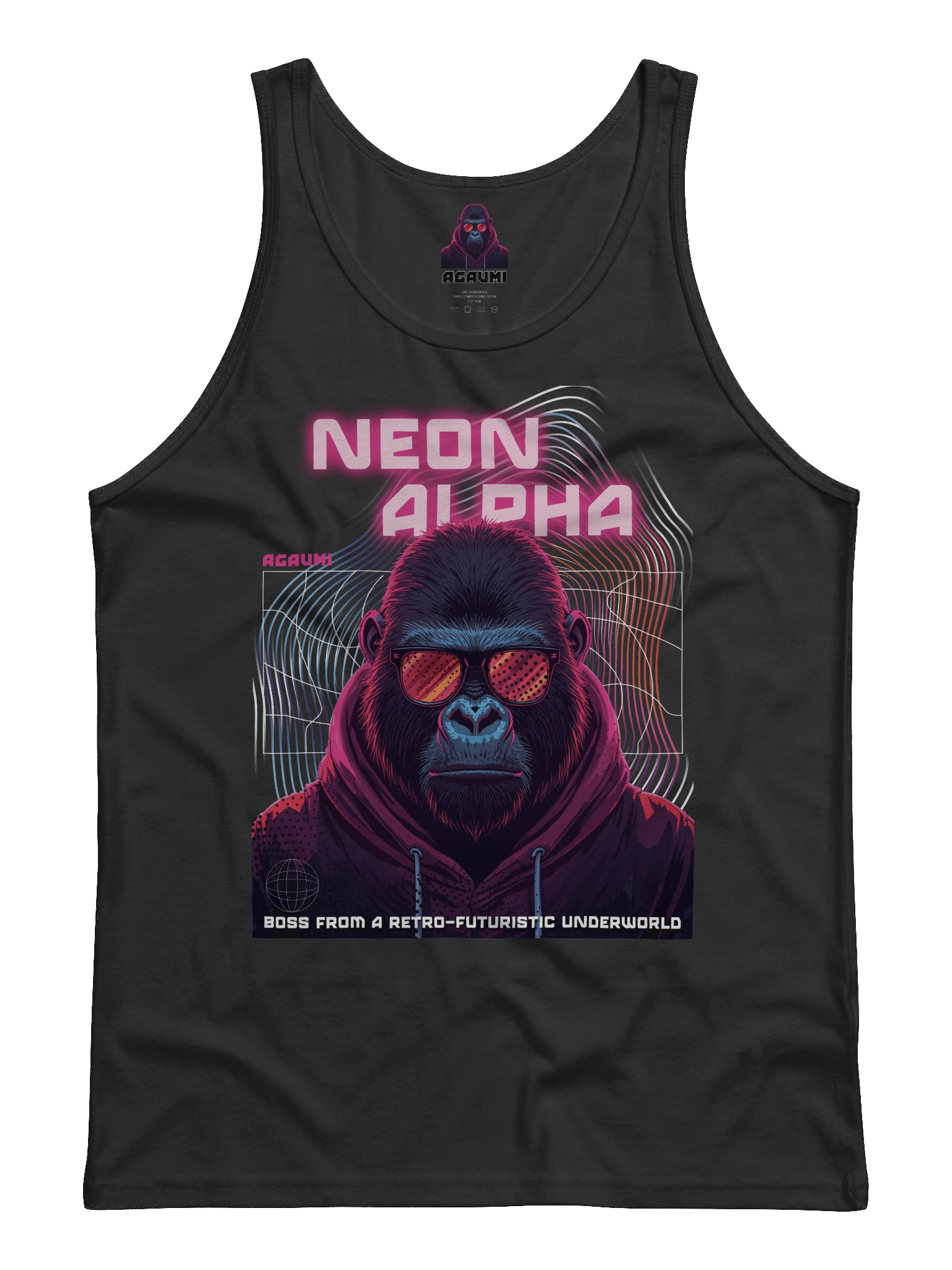 Neon Alpha Gorilla Vibes Tank product image (1)