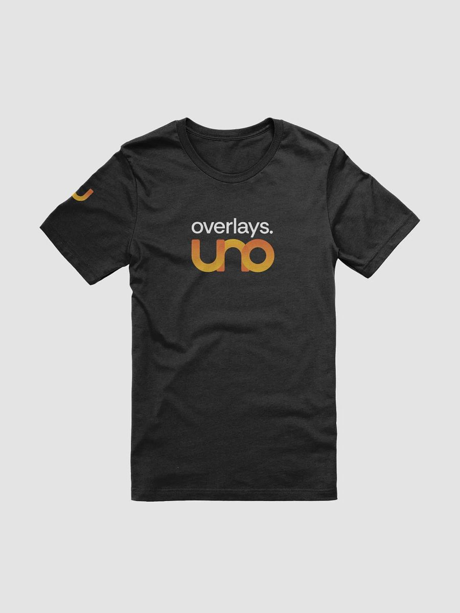 overlays.uno Stacked - Dark T-Shirt product image (1)