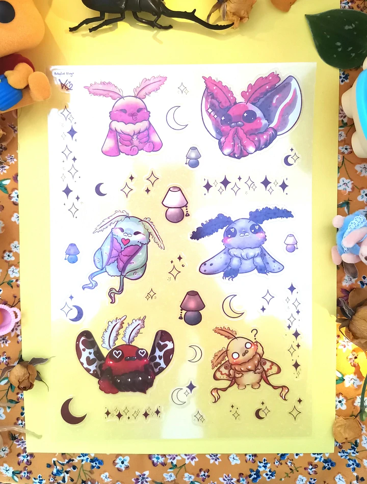 Moth Sticker Sheet! product image (2)