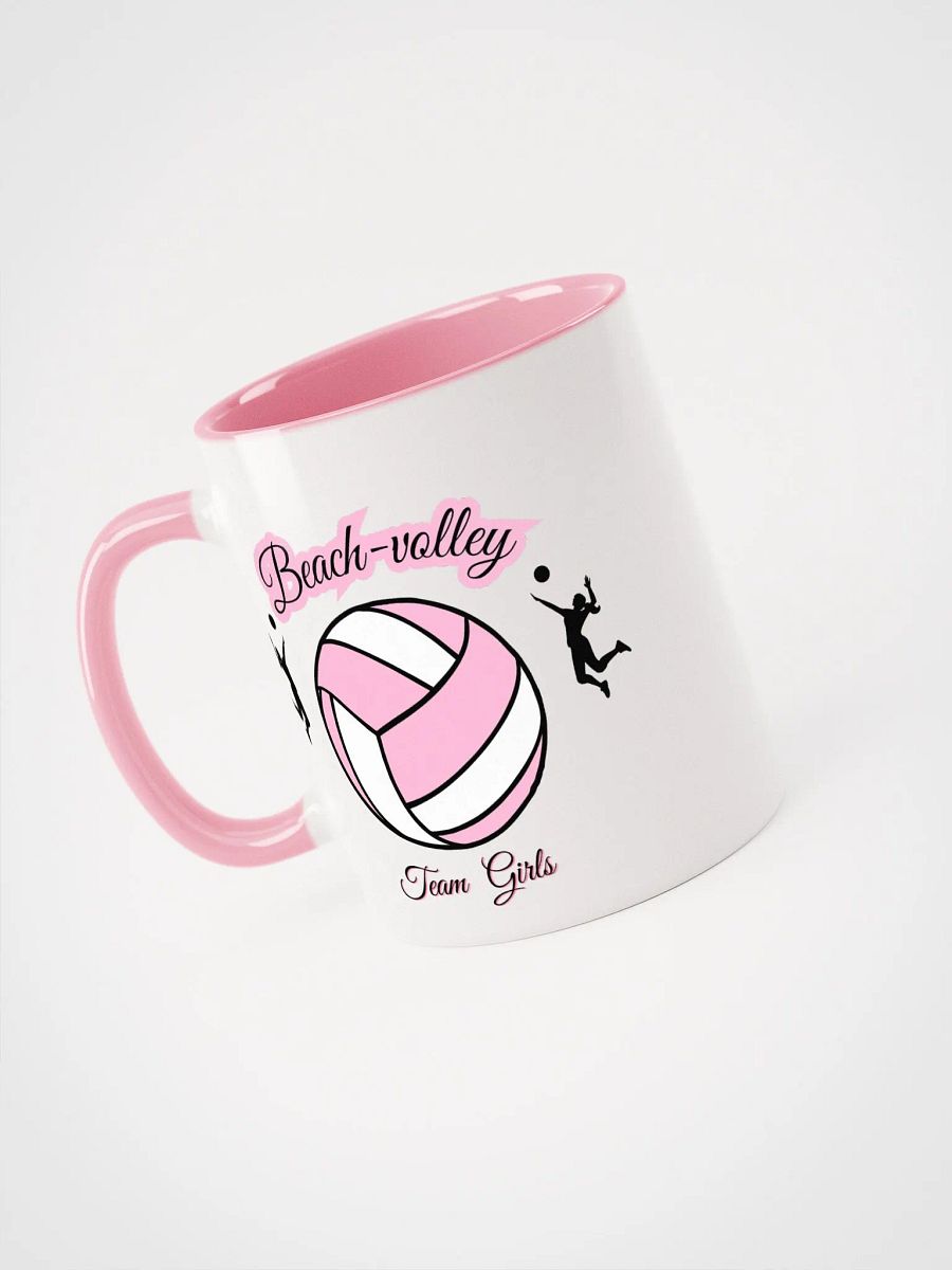 Beach-Volley Fun Girls Ceramic Mug product image (3)