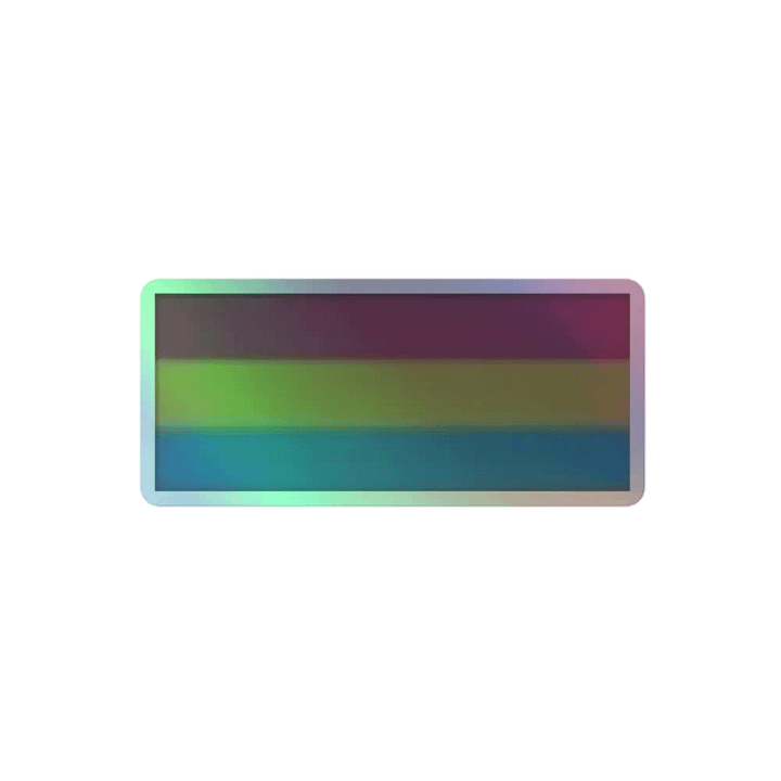 holographic pan flag product image (1)