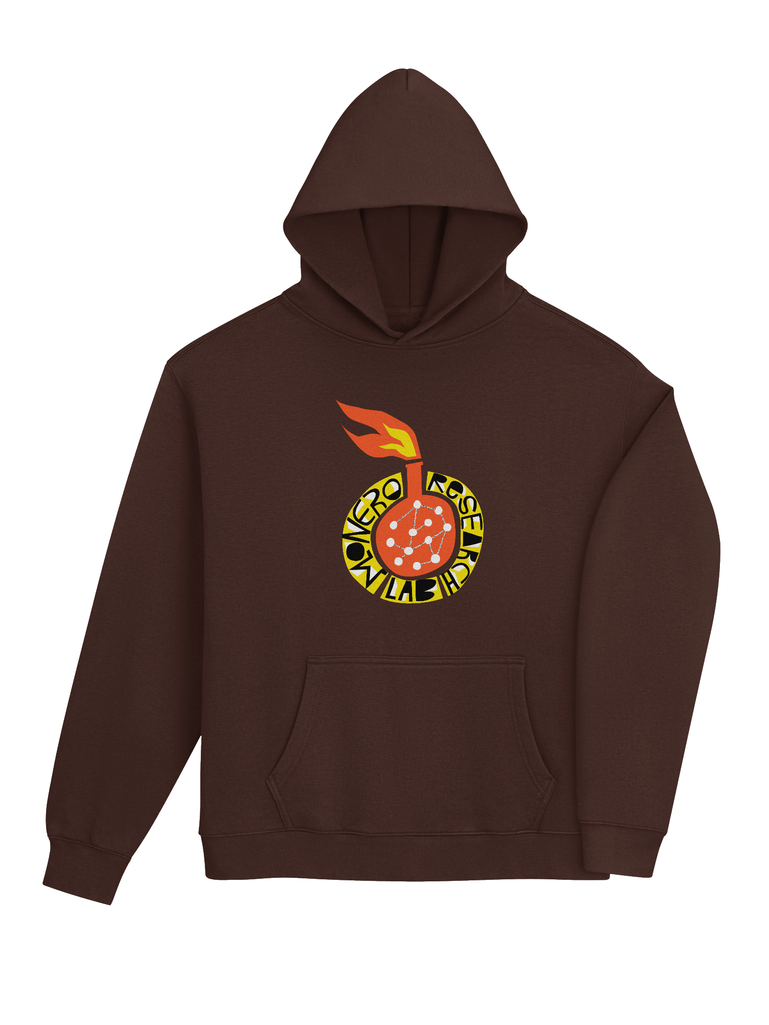 Monero Research Lab: Torch Flask Hoodie product image (4)