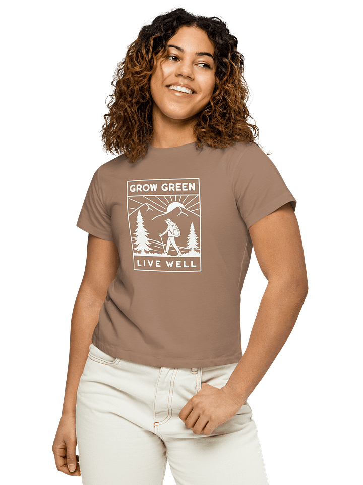 Grow Green Live Well High Waisted Tee product image (1)