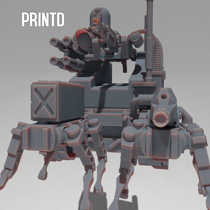 OPFOR Killer Dogs Attack Team - Modern Warfare Wargame Hobby Resin Scale Models product image (1)