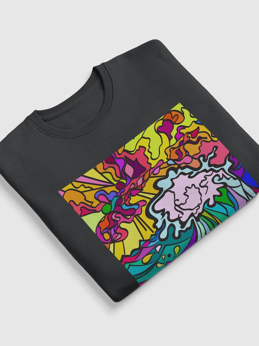 Swirling Dreams Unisex Eco Sweatshirt - Wave at Sunset product image (9)