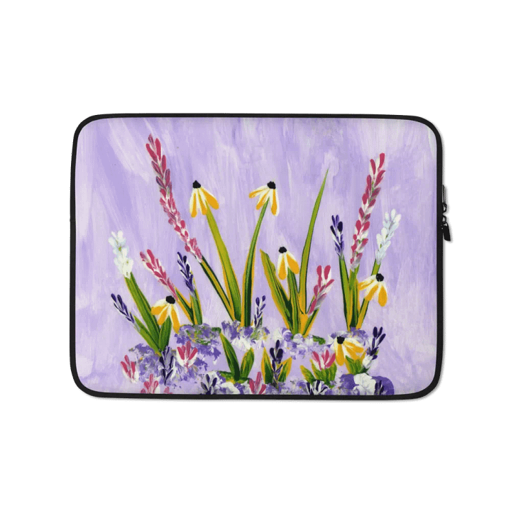 Floral Harmony Laptop Sleeve product image (1)