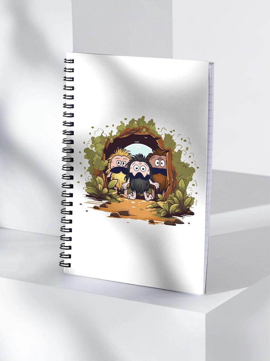 Beardlings Spiral Notebook product image (3)