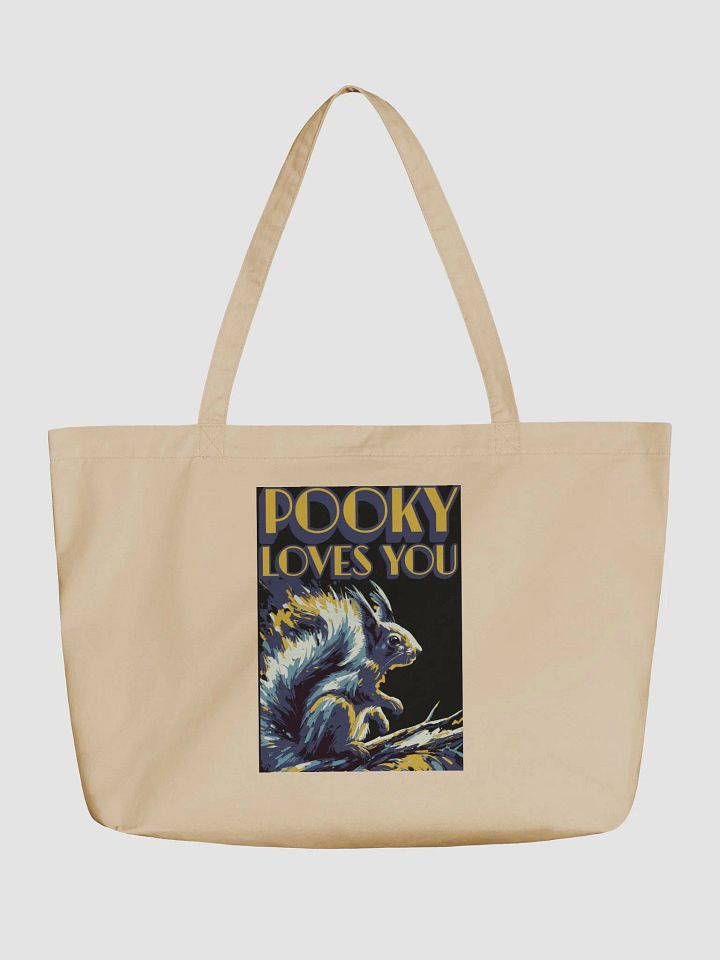 Pooky's Love Squirrel Tote product image (1)