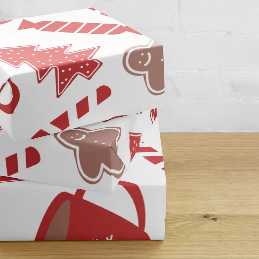 Gingerbread Dreams Wrapping paper product image (10)