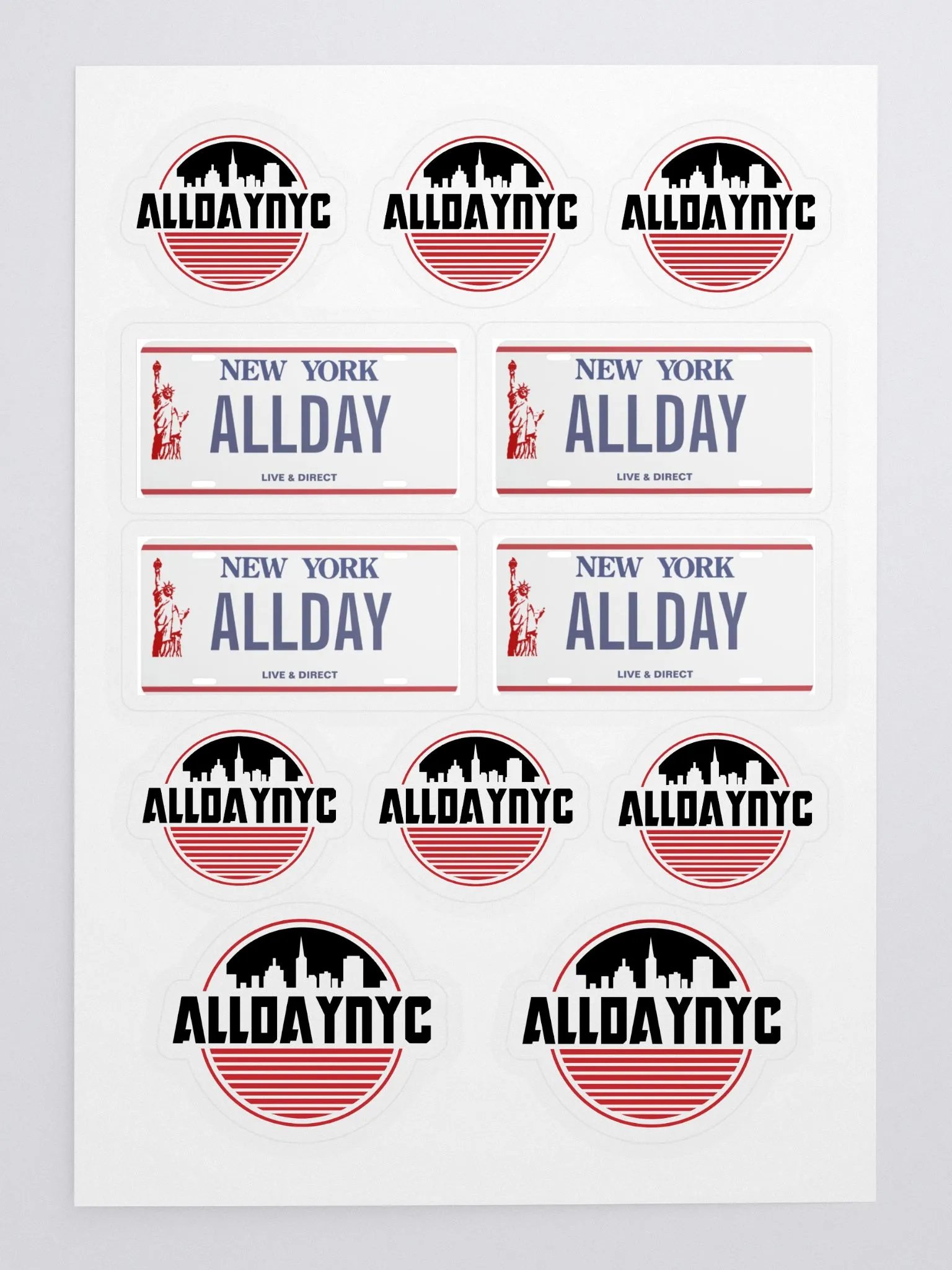 ALLDAYNYC Sticker pack product image (3)
