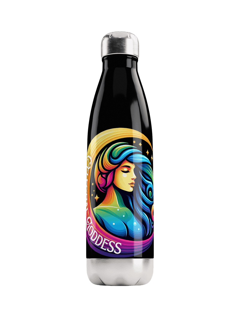 Celestial Crescent Moon Stainless Steel Water Bottle
