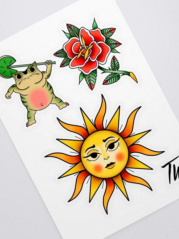 Full-Color Traditional Sticker Pack product image (2)
