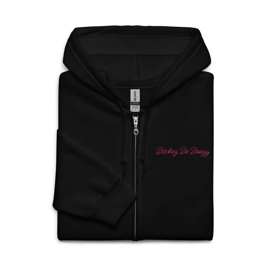 Bitchez Be Boozy Zip Up Hoodie product image (14)