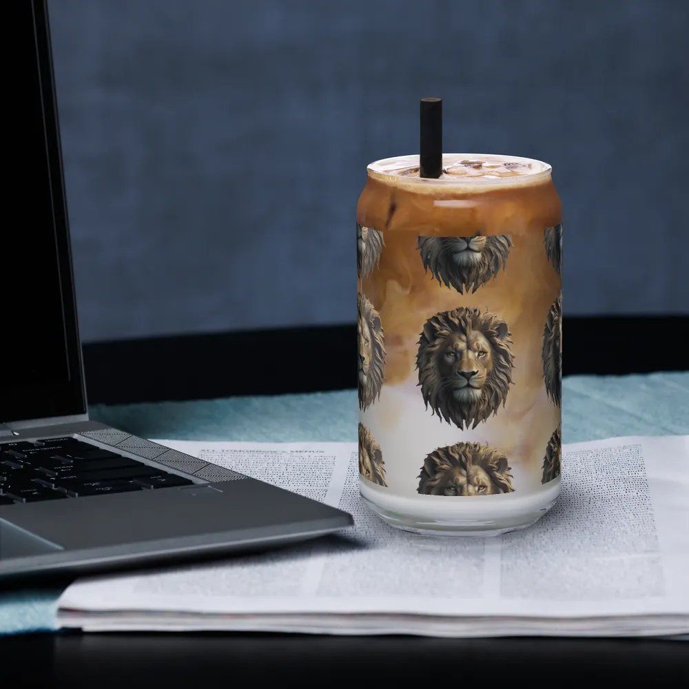 Lion k Glass Tumbler product image (4)