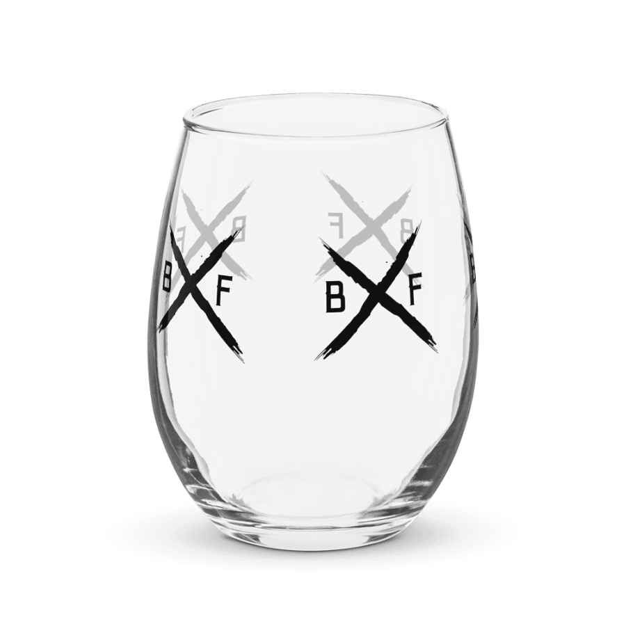 Black Flag Dodgeball Club Wine Glass product image (5)