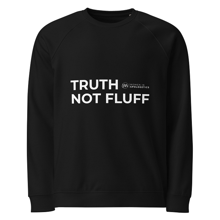 Truth Not Fluff Raglan Sweatshirt product image (1)