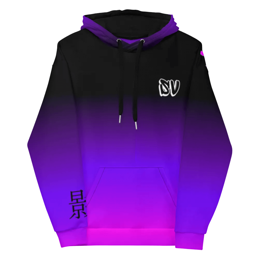 THE EMINENCE IN SHADOWN NEON COLOR FADE HOODIE product image (12)
