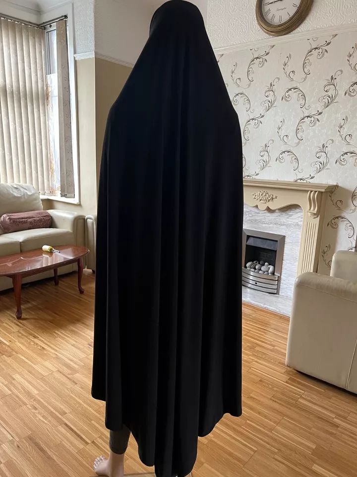 Muslim Girls Prayer Hijab Dress Robe Islamic Hijab Abaya Khimar Burkha Overhead product image (3)