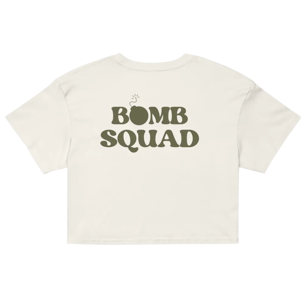 Buzzard Bomb and Pick EOD Wife Crop Tee product image (52)