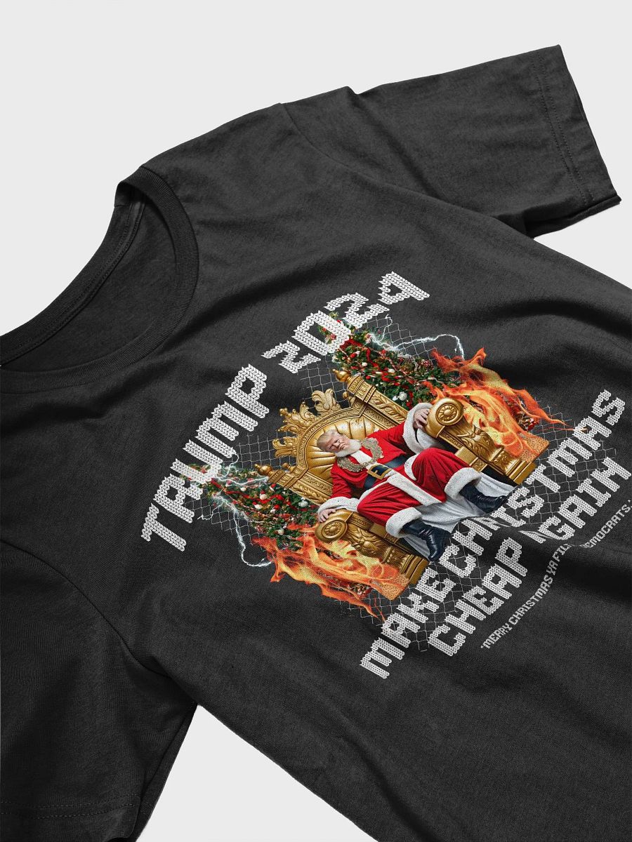 Trump 2024 Make Christmas Cheap Again Funny Unisex T-shirt product image (4)
