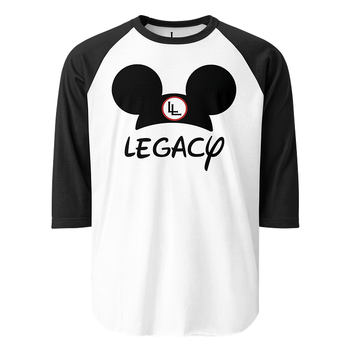 Legacy Disnerd Ears Raglan | White/Black product image (1)