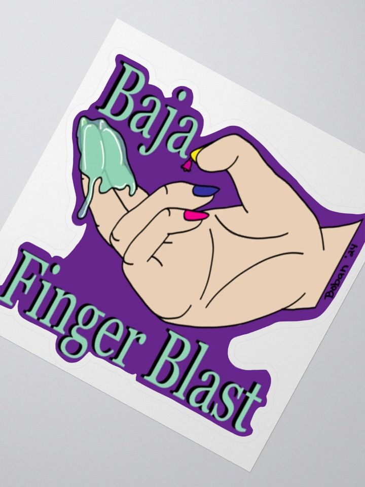 Baja Finger Blast Sticker product image (2)