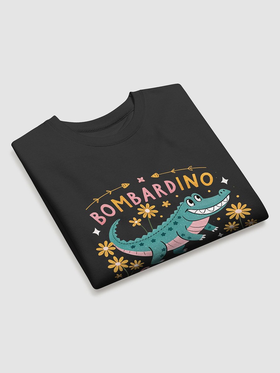 A vibrant retro-style illustration depicting an alligator with friendly smile product image (3)