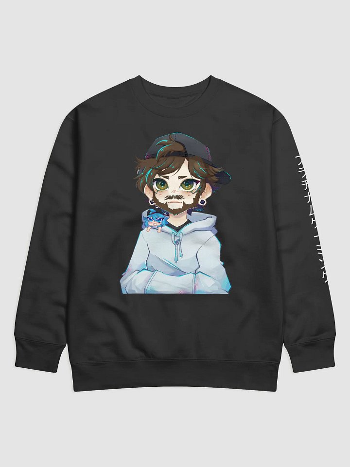 PngTuber Plat Crewneck product image (1)
