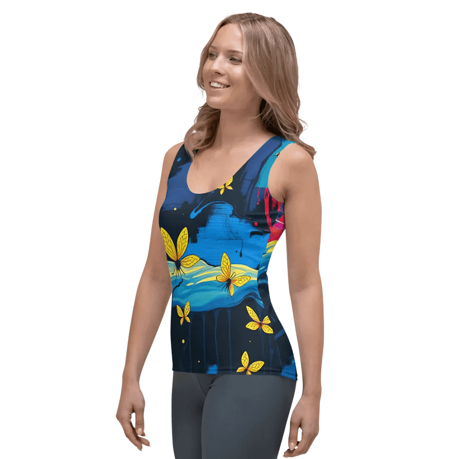 Cosmic Butterfly Women's Tank Top product image (3)