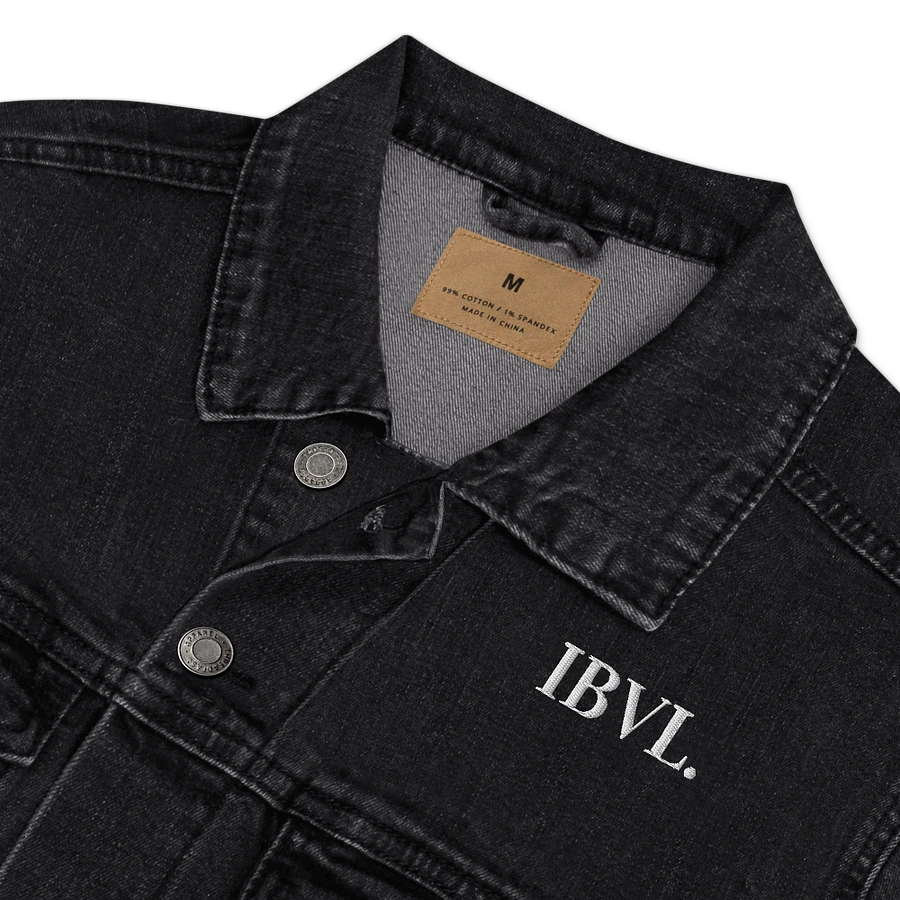 Premium Embroidered IBVL Signature Unisex Denim Jacket product image (2)