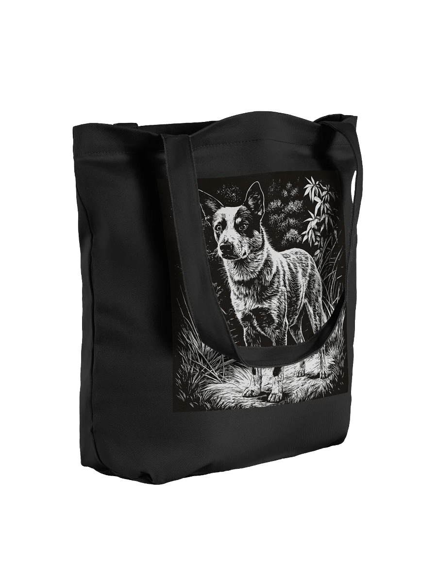 Australian Cattle Dog Pencil Sketch Tote Bag product image (4)