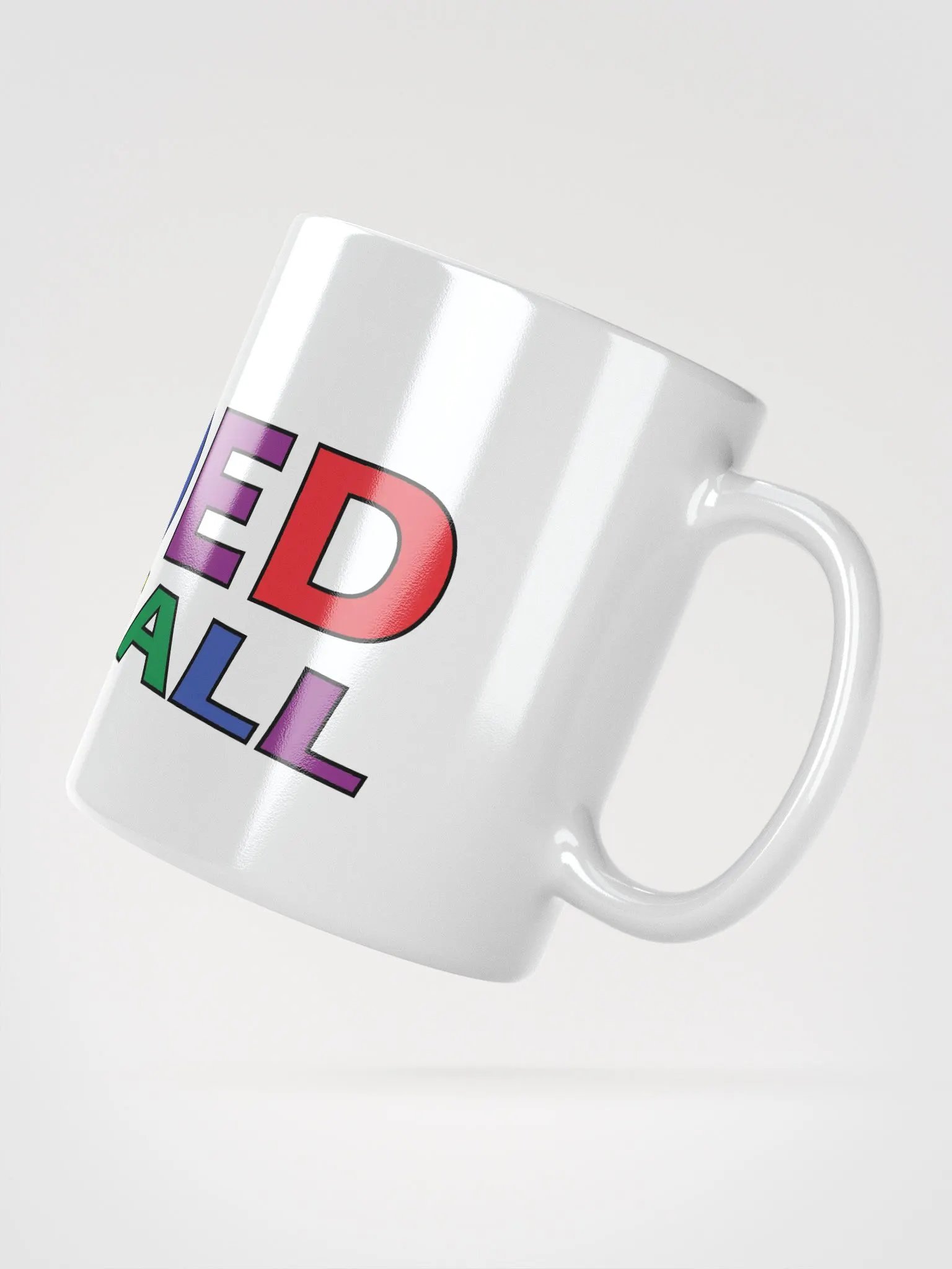 Divided We Fall - Colour - White Glossy Mug product image (3)