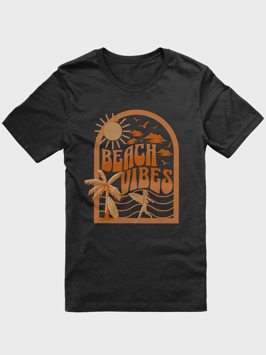 Beach vibes retro beach shirt, summer beach tshirt, seaside tee summer gift product image (1)