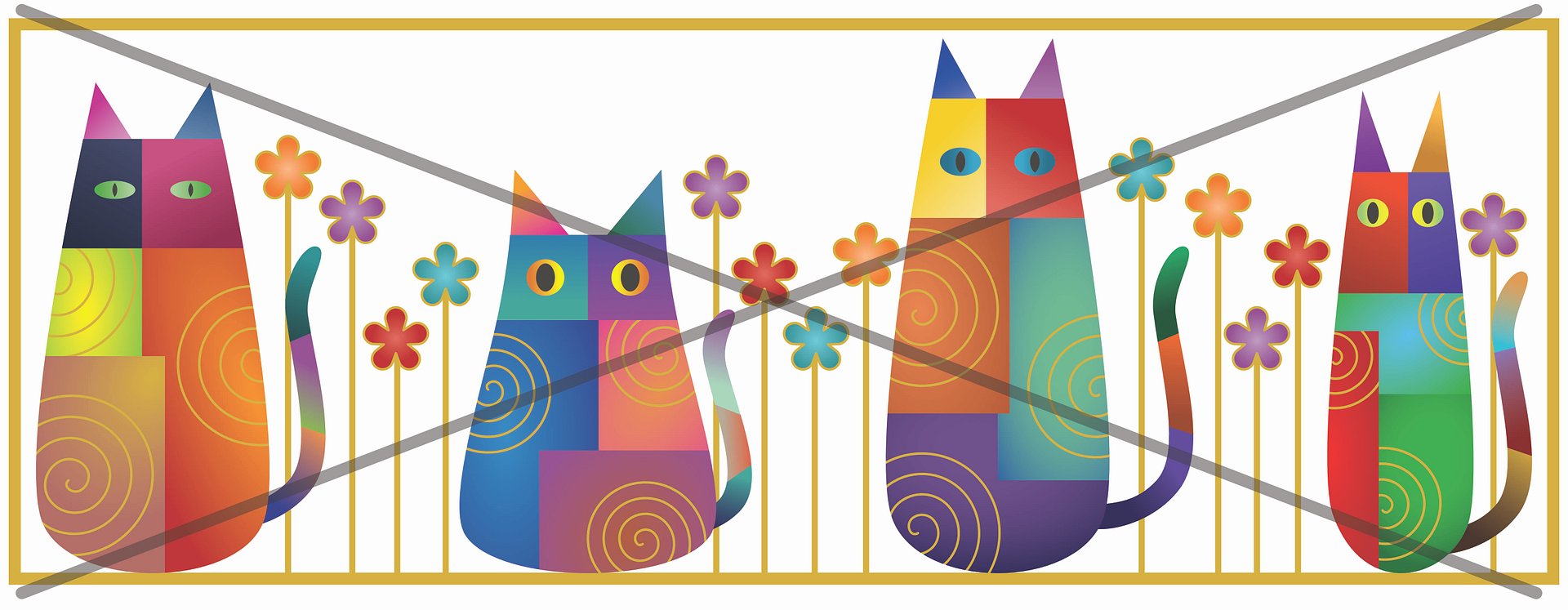 Cats and Flowers 11 oz Mug product image (4)