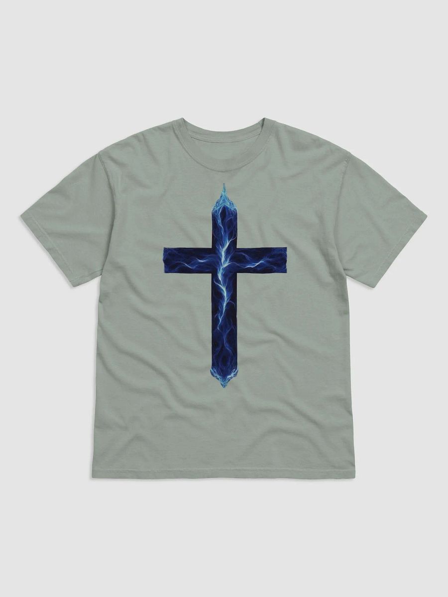 Blue Fire Cross T Shirt product image (2)