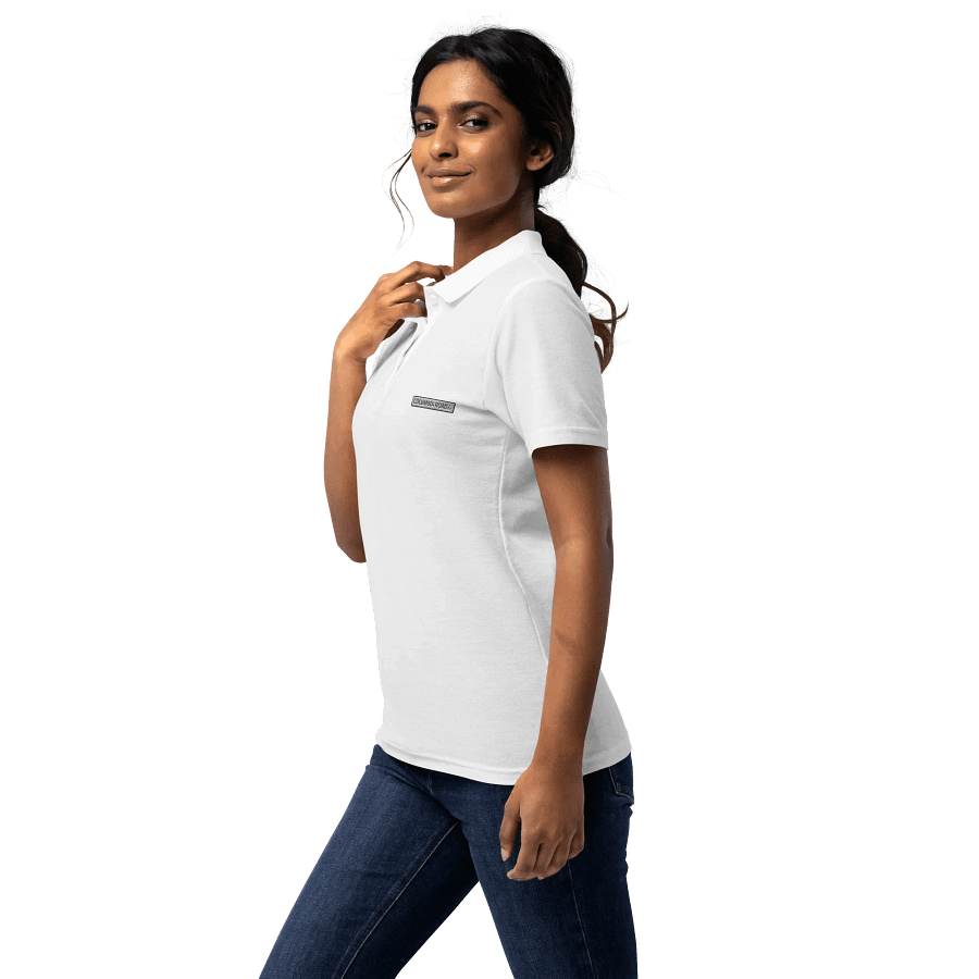 Columbia Road Classic Women's Polo (White) product image (5)
