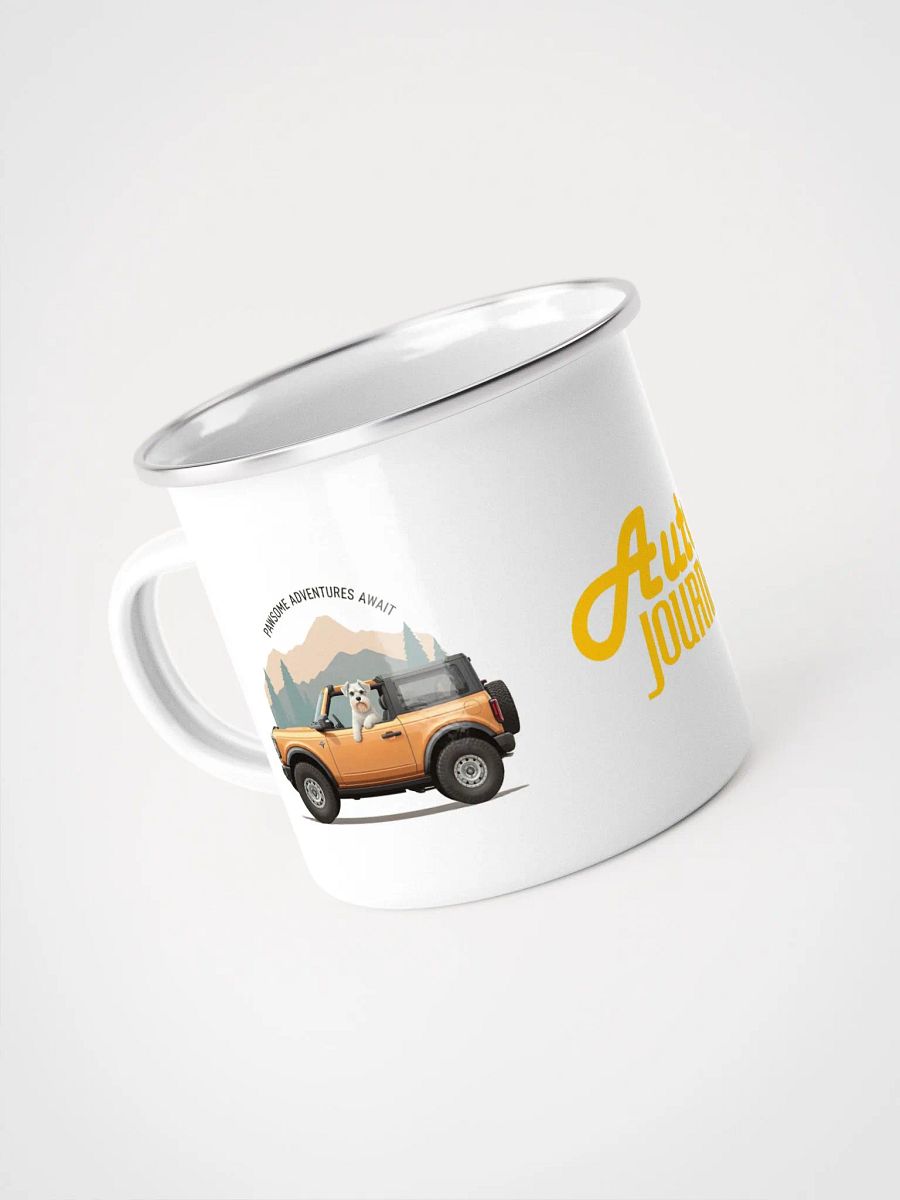 Pawsitively Adventurous Enamel Mug product image (4)