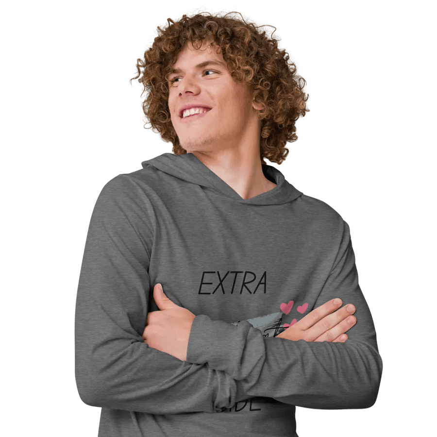 Extra Heartbeat Inside Hoodie,New Mom Hoodie, Baby Announcement Gift product image (21)