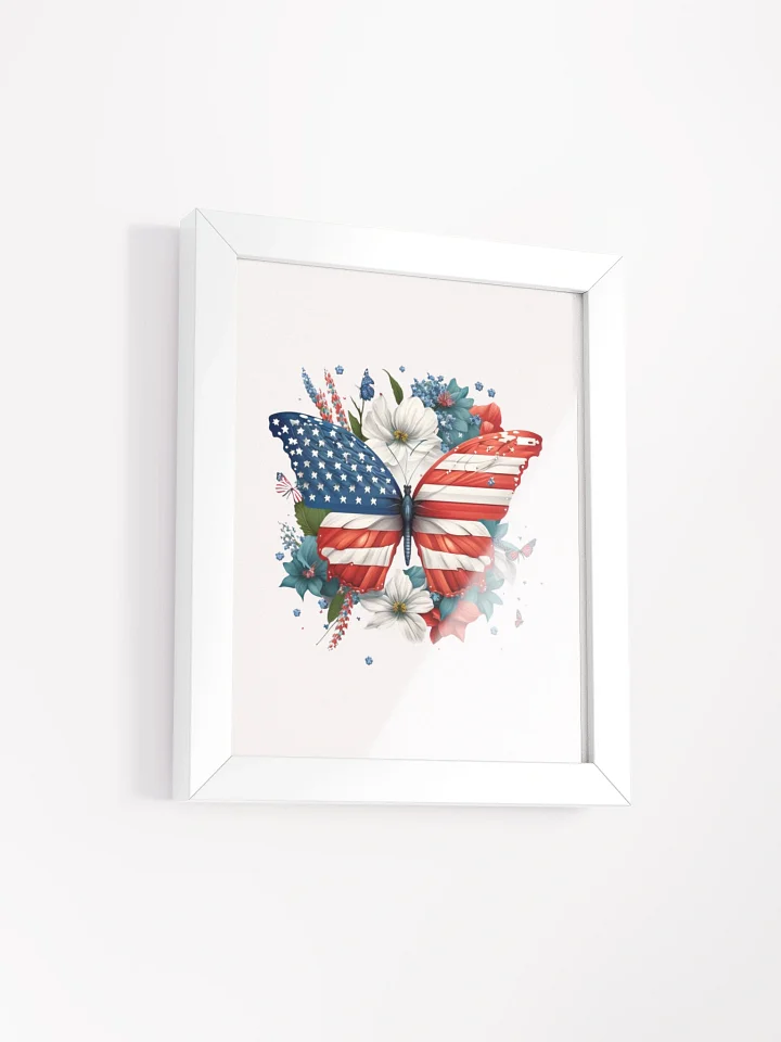Patriotic Butterfly Dreams Framed Poster product image (2)