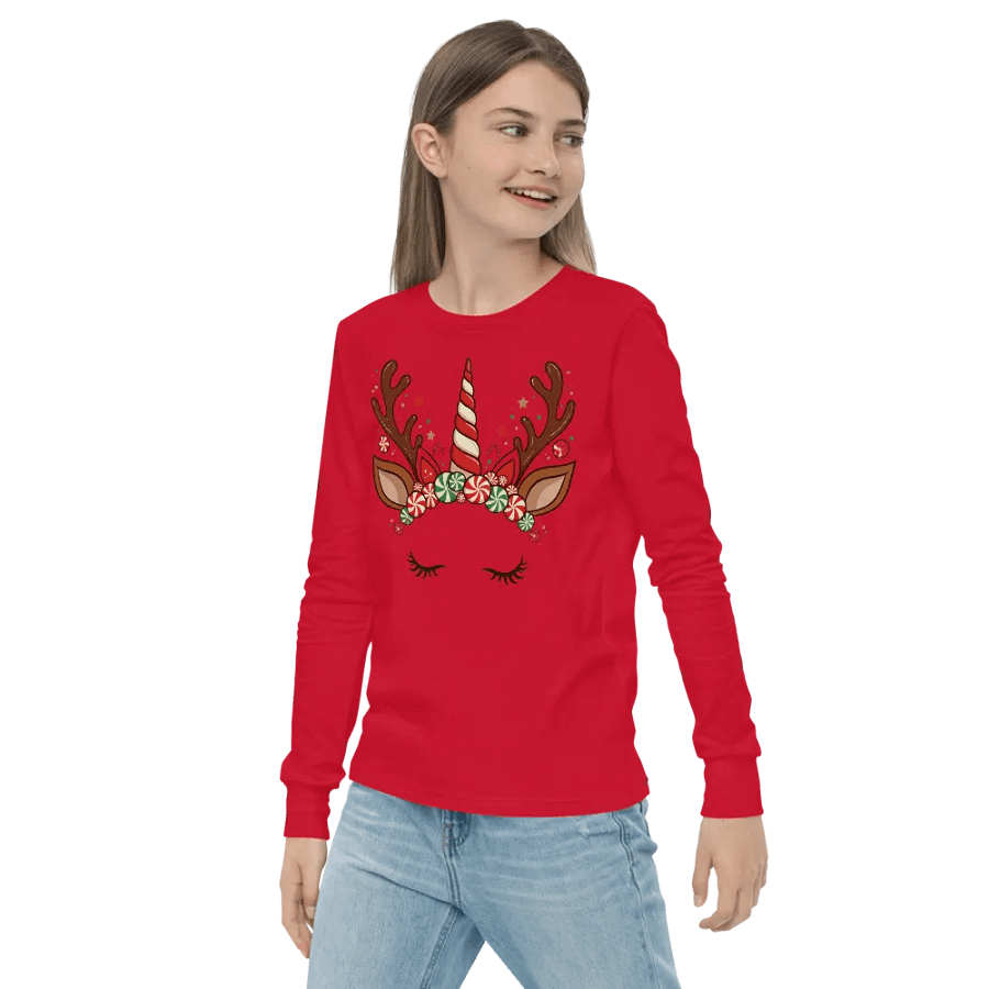 Candyland Antler Unicorn Red product image (3)