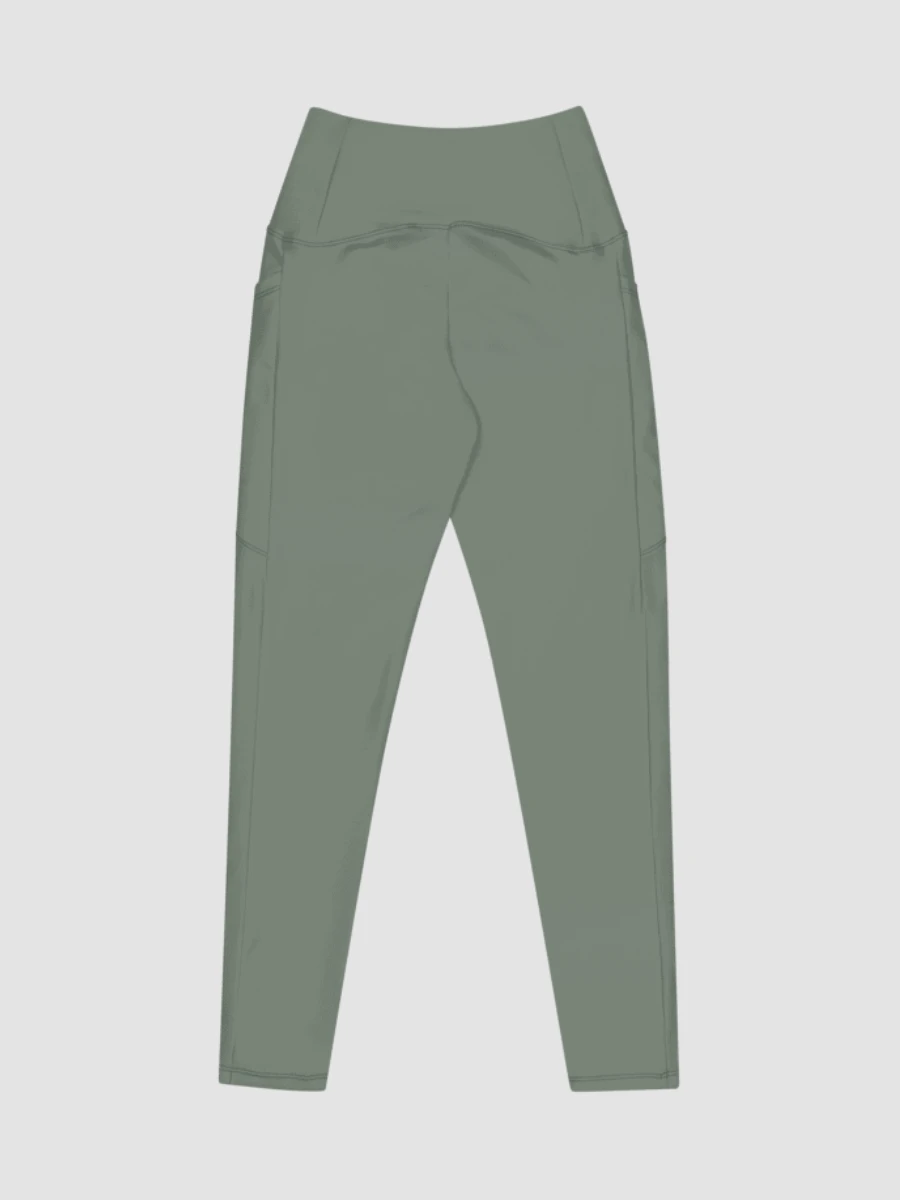 Leggings with Pockets - Sage Green product image (7)