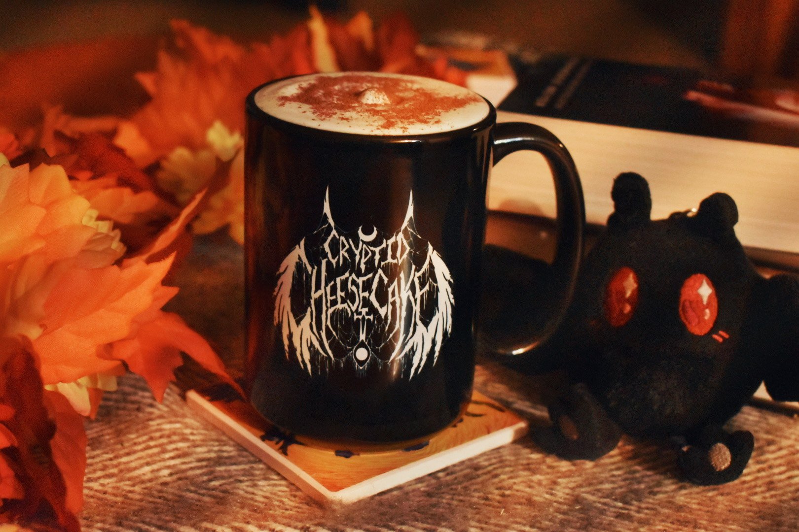 CryptidCheesecake Coffee Mug || Metal Logo product image (1)