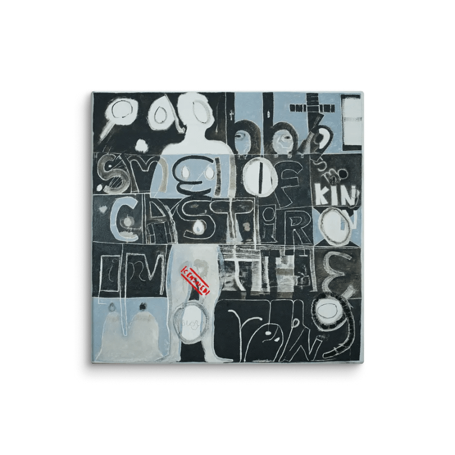 Sandbag 12 on Canvas (32" x 32") product image (1)