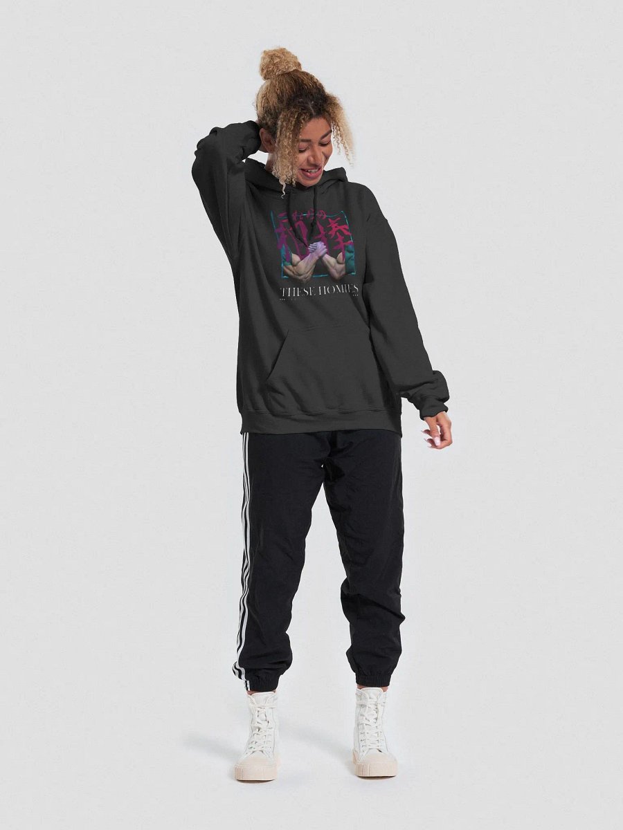 These Homies Hoodie (Black + Grey) product image (3)