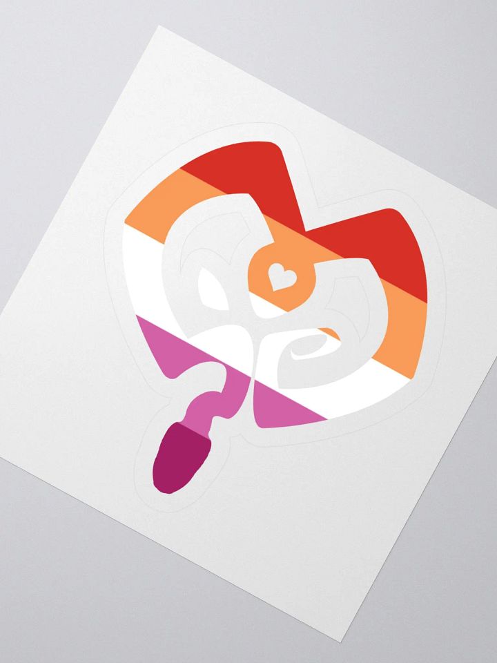 Lust: Lesbian Pride Sticker product image (5)