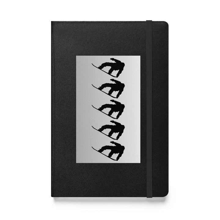 Snowboarder Motion Hardcover Journal product image (1)