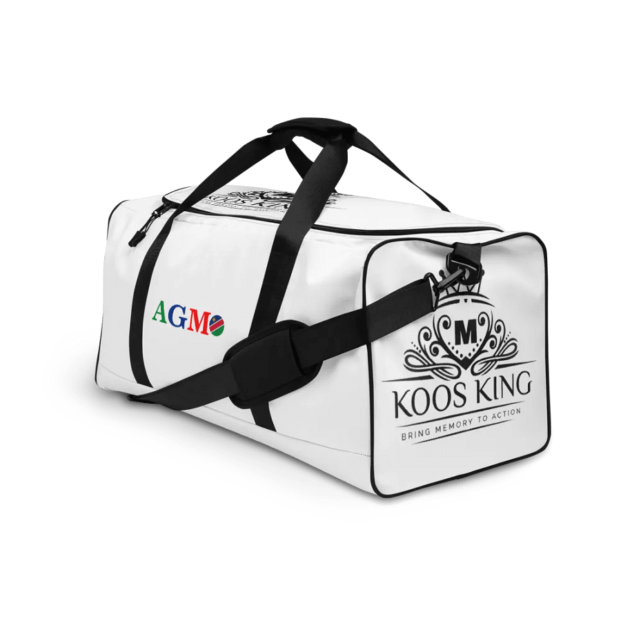 AGM Emblem All-Over Print Duffle Bag product image (9)