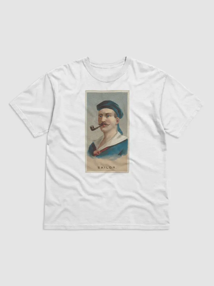 Sailor Card From World's Smokers Series (1888) - T-Shirt product image (1)