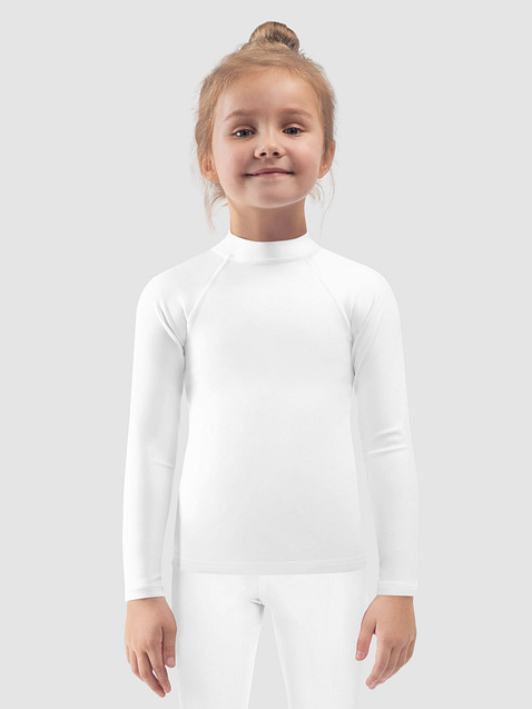 Photo showing All-Over Print Kids Rash Guard