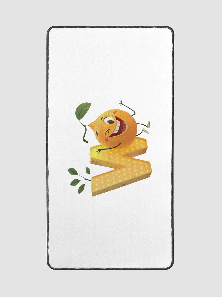 Delightful Lemon Desk Mat product image (2)